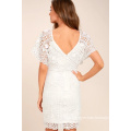 First Kiss White Lace Dress